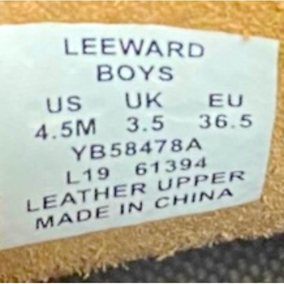 Sperry’s Boys Leeward Boat Shoe - Picture 5 of 5